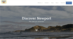 Desktop Screenshot of discovernewport.com